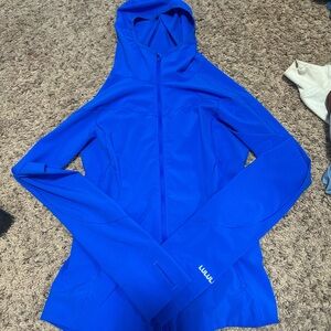 Lululemon Blue Hooded Jacket